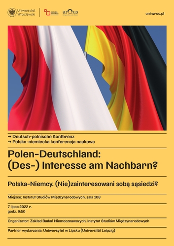 image: Polsko-niemiecka konferencja Polen-Deutschland: (Des-) Interesse am Nachbarn? [Polska-Niemcy. (Nie)zainteresowani sobą sąsiedzi?]